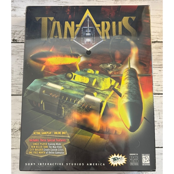 Tanarus PC CD-ROM Game Box Set (Sealed)